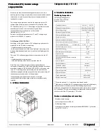 Preview for 2 page of LEGRAND 4 141 50 Manual