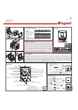 Preview for 11 page of LEGRAND 496 03 Manual