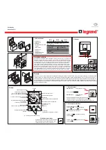 Preview for 15 page of LEGRAND 496 03 Manual