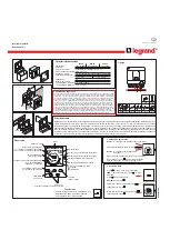 Preview for 21 page of LEGRAND 496 03 Manual