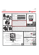 Preview for 23 page of LEGRAND 496 03 Manual