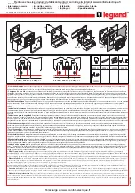 LEGRAND 49730 Manual preview