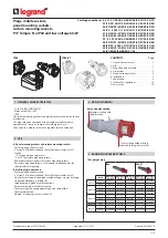 Preview for 1 page of LEGRAND 5 551 01 Technical Data Manual