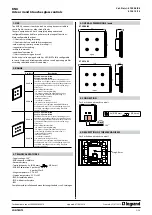 Preview for 2 page of LEGRAND 5 735 04 Technical Data Manual