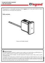 Preview for 1 page of LEGRAND 5 742 00 Manual