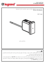 Preview for 5 page of LEGRAND 5 742 00 Manual