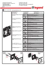 Preview for 1 page of LEGRAND 672 40 Manual