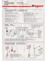 Предварительный просмотр 1 страницы LEGRAND 845 02 Manual