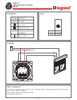 Предварительный просмотр 7 страницы LEGRAND 845 26 Configuration