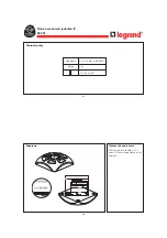 Preview for 41 page of LEGRAND 882 01 Manual