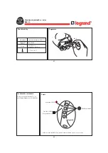 Preview for 41 page of LEGRAND 882 05 Manual