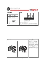 Preview for 5 page of LEGRAND 882 08 Manual