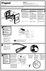 Preview for 1 page of LEGRAND adorne ARTR151 Installation Instructions