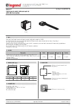 LEGRAND Arteor Instructions preview