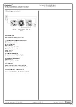 Preview for 3 page of LEGRAND Belanko 6 171 00 Quick Start Manual