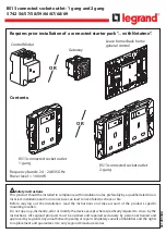 LEGRAND BS13 Manual предпросмотр