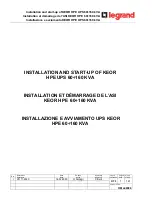 Preview for 26 page of LEGRAND BSK93 Operating Manual