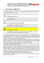 Предварительный просмотр 54 страницы LEGRAND BSK93 Operating Manual