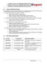 Предварительный просмотр 74 страницы LEGRAND BSK93 Operating Manual