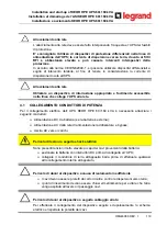 Предварительный просмотр 144 страницы LEGRAND BSK93 Operating Manual