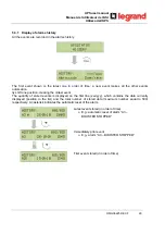 Preview for 195 page of LEGRAND BSK93 Operating Manual