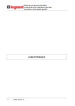 Предварительный просмотр 673 страницы LEGRAND BSK93 Operating Manual