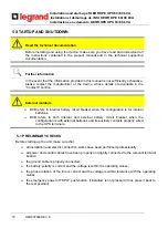 Предварительный просмотр 1086 страницы LEGRAND BSK93 Operating Manual