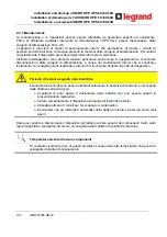 Предварительный просмотр 1169 страницы LEGRAND BSK93 Operating Manual