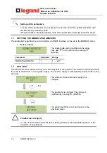 Предварительный просмотр 1261 страницы LEGRAND BSK93 Operating Manual