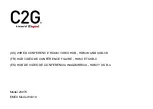 LEGRAND C2G 29974 Manual preview