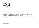 Preview for 1 page of LEGRAND C2G31019 Manual