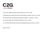 Preview for 1 page of LEGRAND C2G41601 Manual