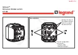 LEGRAND Celiane 670 85 Manual preview