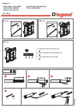 LEGRAND Celiane 673 13 Quick Start Manual предпросмотр