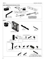 Предварительный просмотр 6 страницы LEGRAND CHIEF XSD1U Installation Instructions Manual