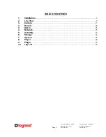 Preview for 4 page of LEGRAND CM7120 User Manual