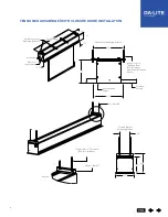 Preview for 8 page of LEGRAND DA-LITE Tensioned Advantage Series User Manual