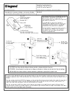 LEGRAND DA2300-V1 Installation Instructions preview