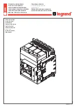 LEGRAND DPX Instruction Sheet preview