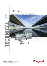 LEGRAND EMS CX3 Technical Manual предпросмотр