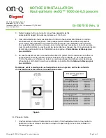 Preview for 5 page of LEGRAND evoQ 1000 Instruction & Installation Manual