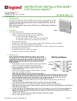 LEGRAND HA5009-GB Instruction/Installation Sheet preview