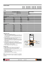 Preview for 4 page of LEGRAND HC4657M3 Manual