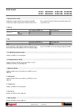 Preview for 5 page of LEGRAND HC4657M3 Manual