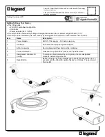 Предварительный просмотр 1 страницы LEGRAND HKT1 Installation Instructions