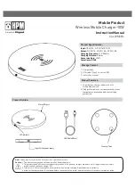 Предварительный просмотр 1 страницы LEGRAND HPM WMCBL Instruction Manual