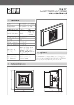 LEGRAND HPM XLP917WEWE Instruction Manual preview