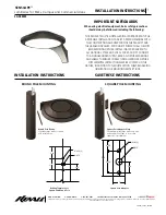 Preview for 1 page of LEGRAND Kenall SENSCAPE SA Series Installation Instructions