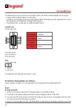 Preview for 8 page of LEGRAND KEOR LP Manual