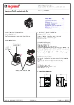 Предварительный просмотр 1 страницы LEGRAND Keystone RJ 45 Technical Data Sheet